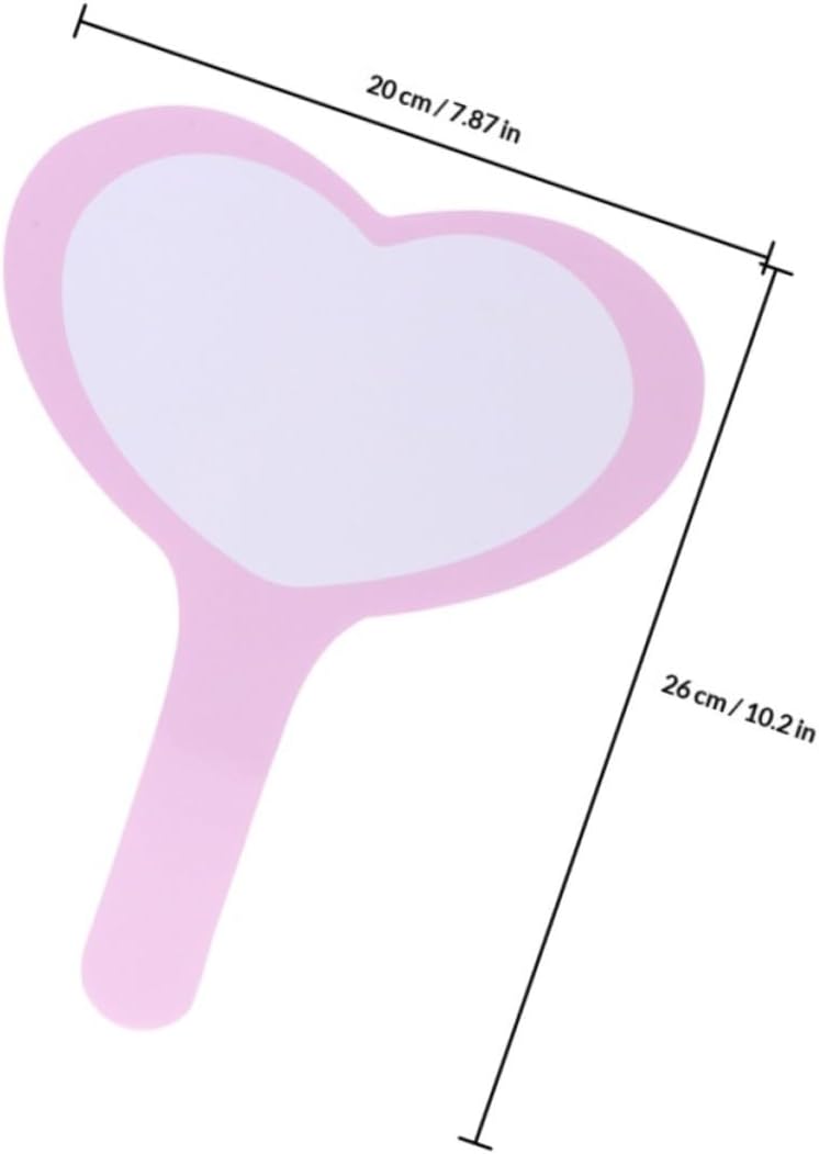 Home & professional compatible Veemoon 2pcs Dry Erase Score Boards PVC 20x28cm Single-Sided Heart Whiteboards Handheld Writing Boards for Judges and Referees in Sports and Education Efficiency boosted construction - Image 2