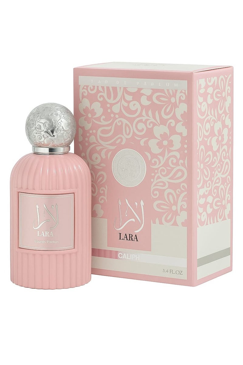 عطر لارا أو دو برفيوم 100 مل من كاليف - عطر للجنسين يدوم طويلًا مستوحى من لطافة يارا