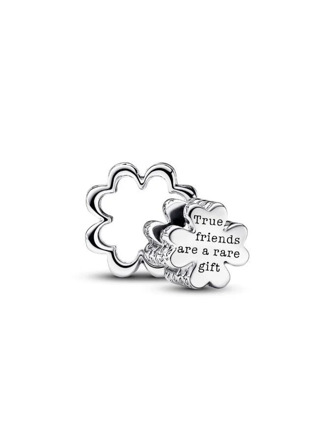 باندورا Splittable Four Leaf Clover Charm