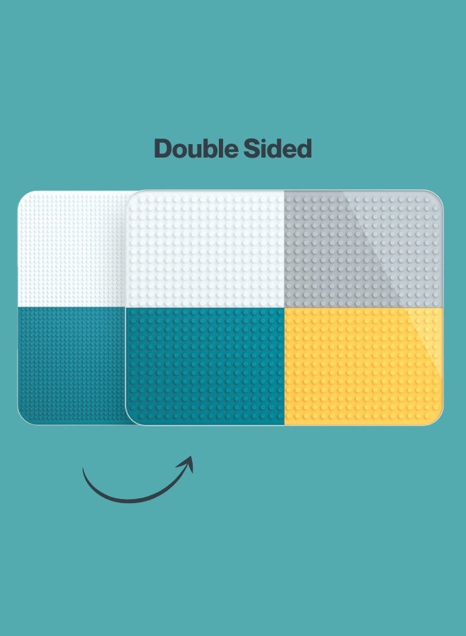 ماركولو طقم طاولة وكرسي نشاط للأطفال – قابل للطي، متعدد الوظائف للعب والدراسة والتخزين مع سطح لمكعبات البناء - Image 3