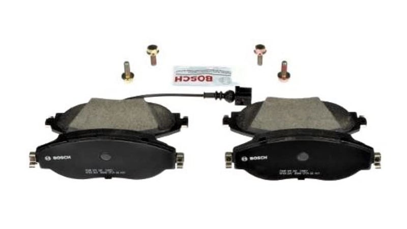 BOSCH BC1633 QuietCast Premium Ceramic Disc Brake Pad Set - Compatible with Select Audi S3; Volkswagen CC, Golf R, GTI, Jetta; FRONT - Image 2