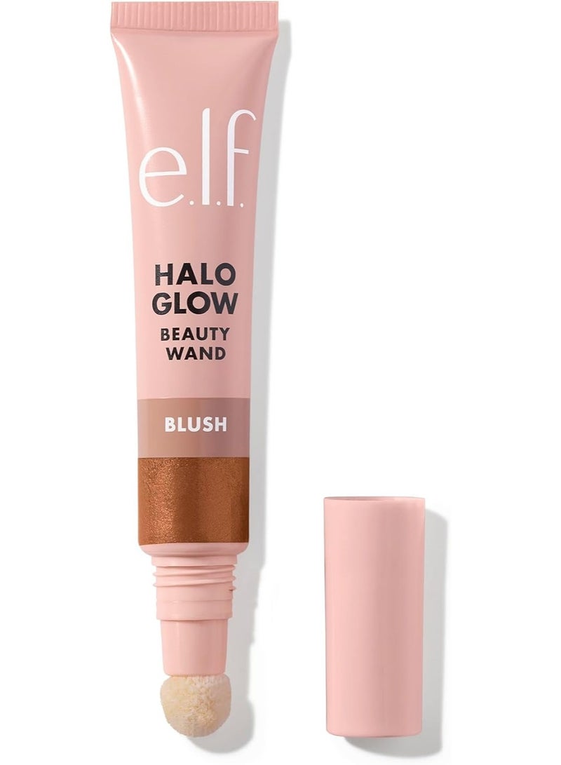 إلف عصا أحمر الخدود السائلة هالو جلو من إيلف، لخدود مشرقة ومتوهجة، غنية بالسكوالين، نباتية وخالية من القسوة، ماجيك آور - Image 1