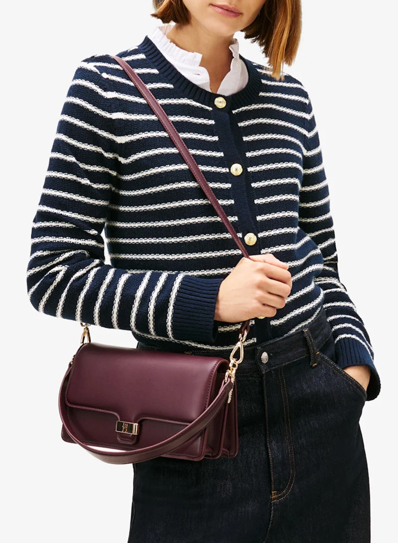 تومي هيلفيغر حقيبة كروس أوفر تراثية قابلة للتحويل