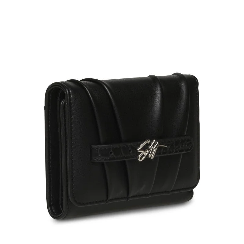 Bnox Black & Silver Women's Wallet