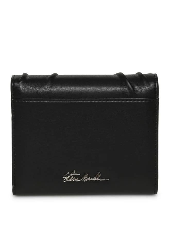 ستيف مادن Bnox Black & Silver Women's Wallet