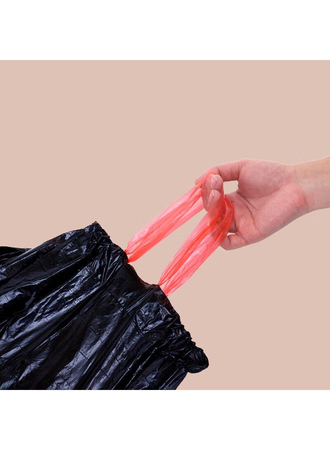 profit Lide Drawstring Garbage Bags, 100 Count, Single-sided 1.2 Microns, Black, 50*55cm Large Size, Thickened, For Home Kitchen Use, No-tear Drawstring - Image 4