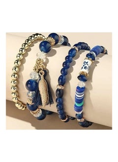 4-Piece Fashionable Bracelets