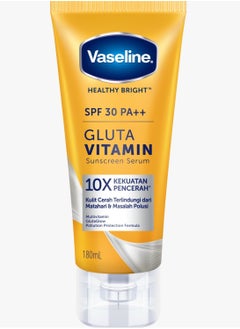 Vaseline Sunscreen Serum SPF 30 PA++, Gluta Vitamin, 180 ml