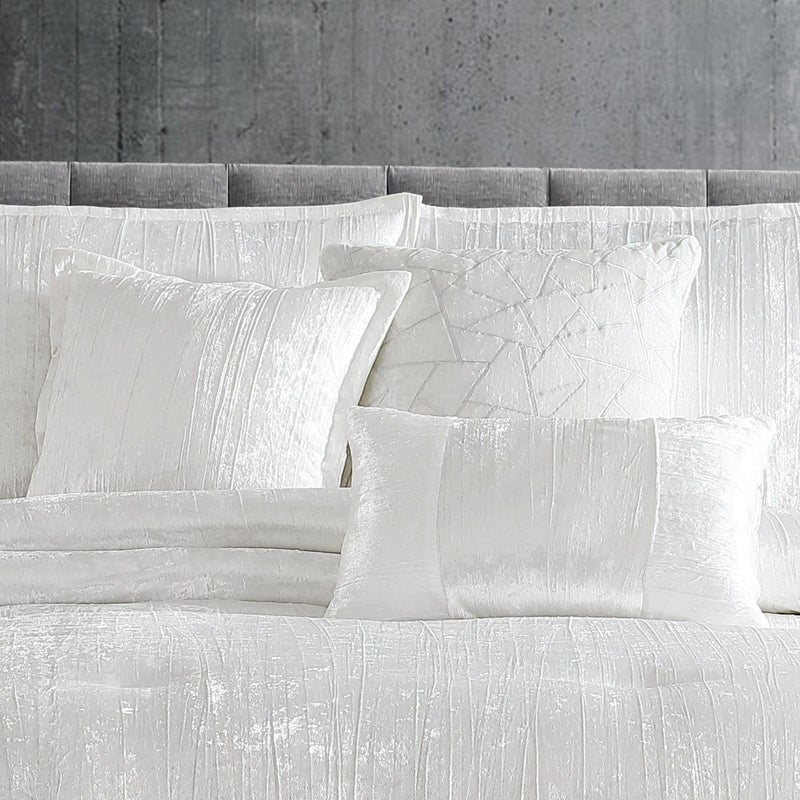 Riverbrook Home Turin Comforter Set, King, White, 7-Piece Set - Image 2