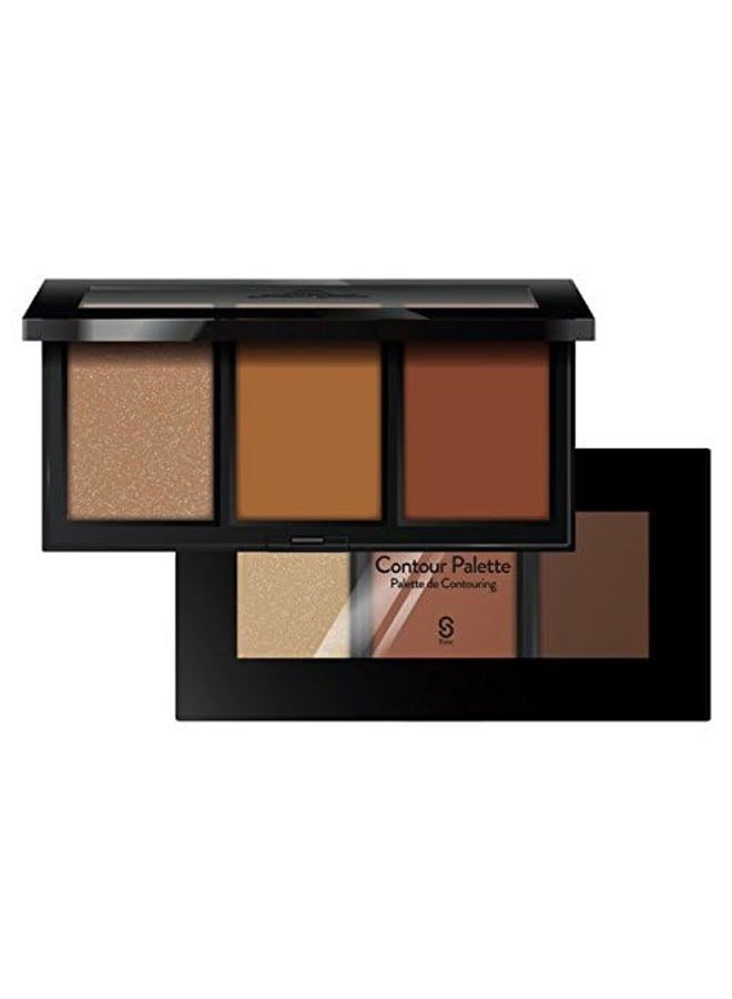 Sistar Shimmer Contour Palettes Define Natural Depth Lighten Darken Shading Bronzing And Highlighting - Image 1