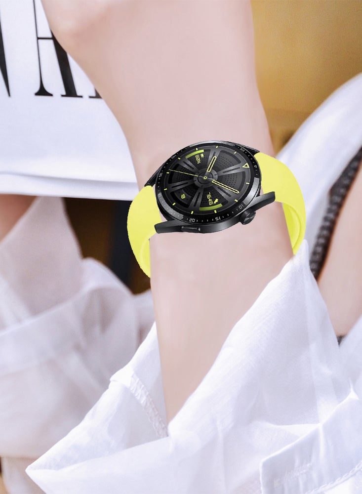 Perfii 3pcs Watchband Bundle Compatible with all Samsung, Huawei, Amazfit, Fitbit and Honor with 22mm band size - Image 3