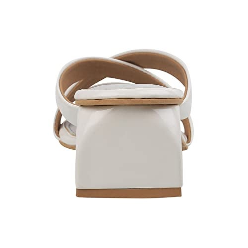 Mochi Women White Synthetic Fashion Slipon Sandal UK/4 EU/37 (40-2519) - Image 4