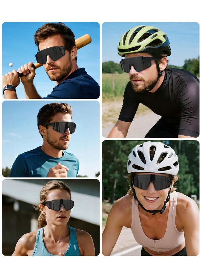 Cycling Sunglasses, Cycling Glasses for Men Women Youth Sports Sunglasses Protection Running Fishing Driving Hiking Ski Bike Glasses - Image 2
