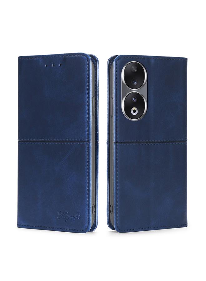 S-TOP Case For Honor 90 5G Cow Texture Magnetic Leather Phone Case - Image 1