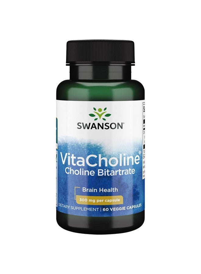 Swanson ULT VITACHOLINE 300MG 60 Veg CAPS - Image 1