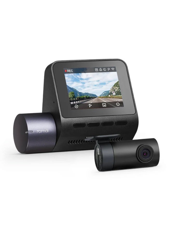 A410-1 Dash Cam Front and Rear, 2.5K+1080P Dual Dash Camera with HDR, Super Night Vision, F1.55 Aperture, 24H Parking Mode, Built-in Wi-Fi & GPS, G-Sensor, Loop Recording - Image 1