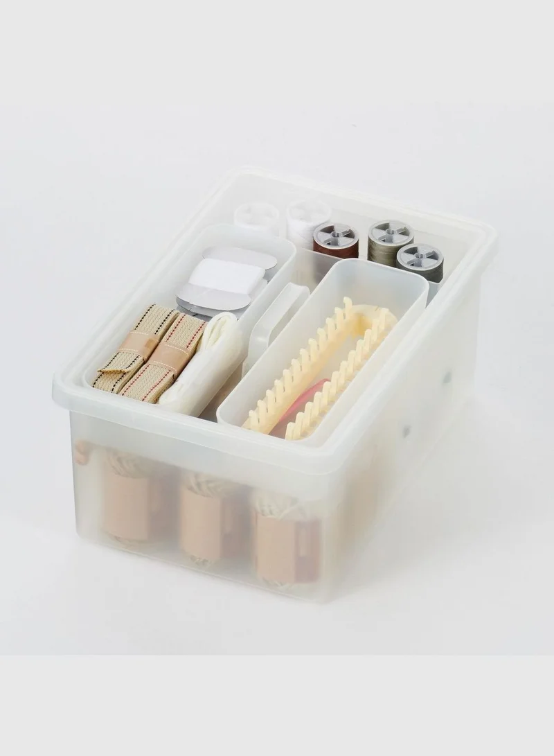 MUJI Polypropylene Storage Box, Inner Tray, W 35 x D 23 x H 5.5 cm