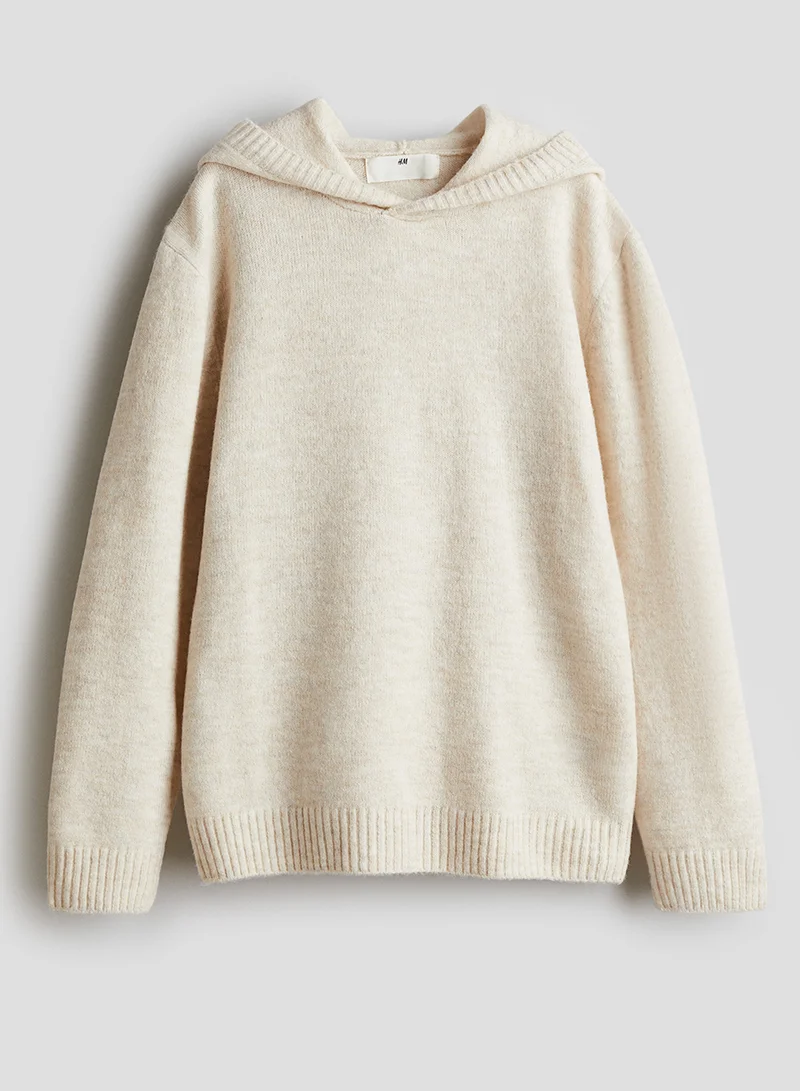 H&M Fine-Knit Hoodie