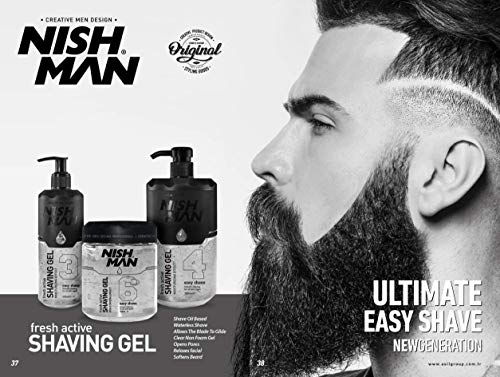 Nishman Shaving Gel 04 1000 ml - Image 5