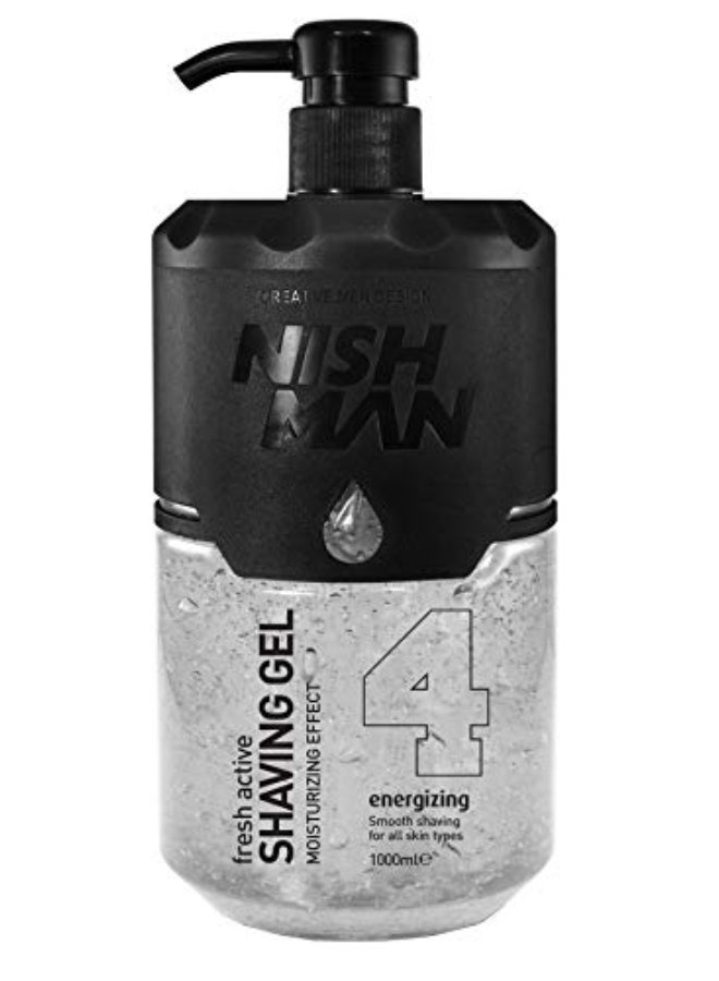 Nishman Shaving Gel 04 1000 ml - Image 1