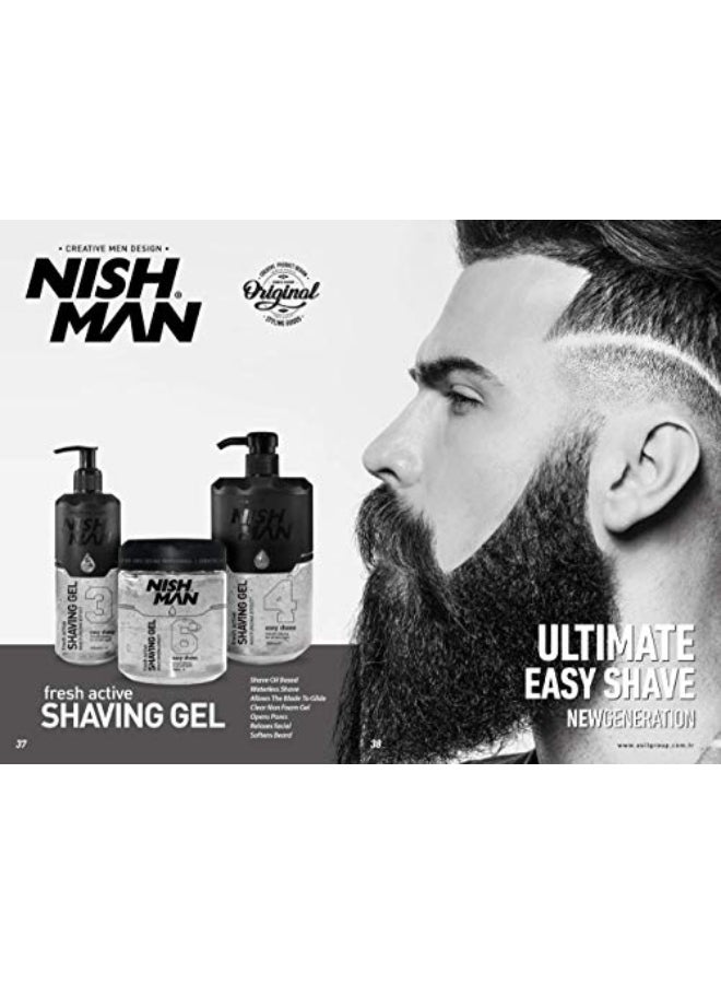 Nishman Shaving Gel 04 1000 ml - Image 4