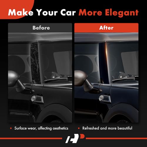 A-Premium A Pillar Windshield Post Trim Compatible with Mini Cooper R55 R56 R57 Series 2007-2015, Front Right Passenger Side - Image 5