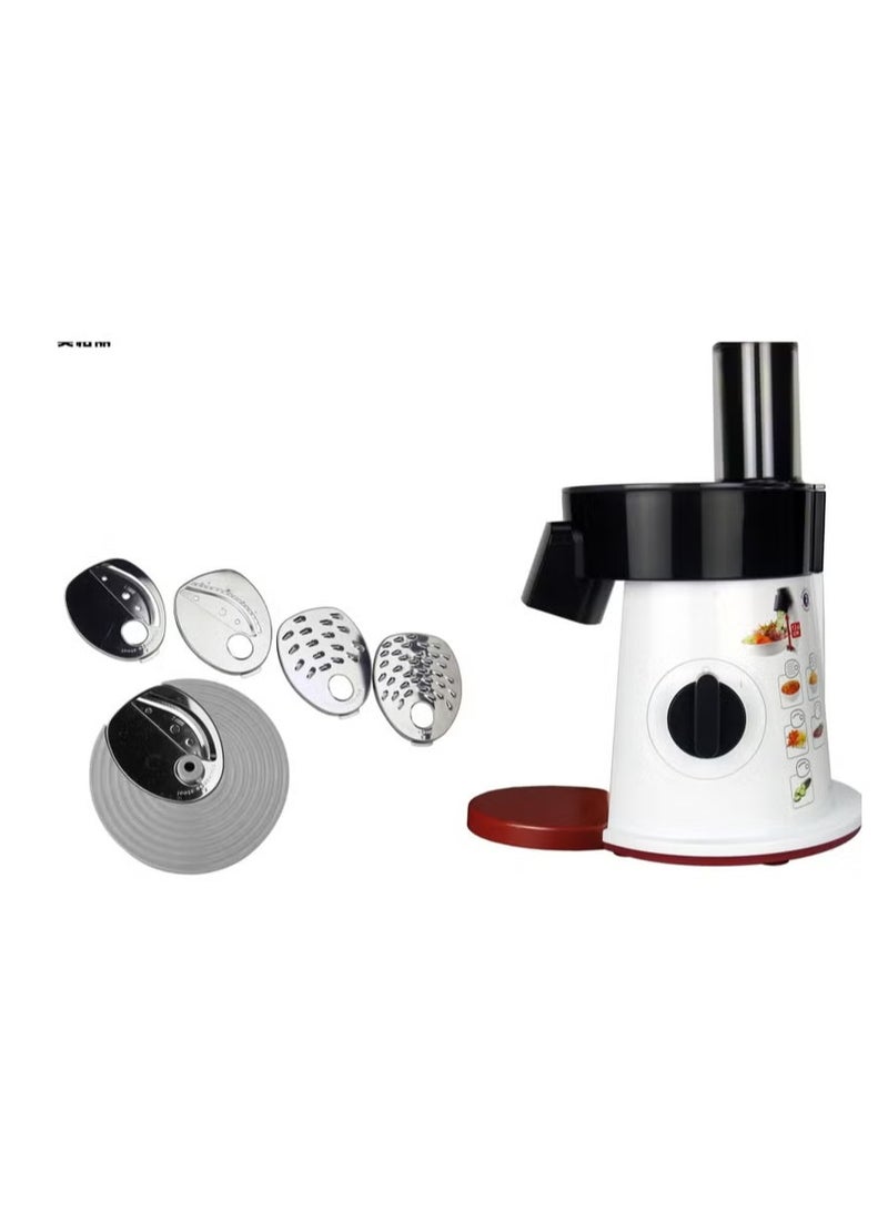 MHR Salad maker 5-in-1 Salad Maker, Multi-Function Vegetable Chopper, Slicer, Shredder & Grater for Easy Meal Prep - Image 1