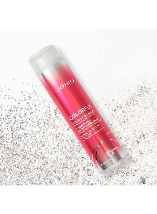 JOICO شامبو مضاد للتلاشي ملون | للشعر المعالج بالألوان | يحافظ على لون الشعر وحيويته | يعزز اللمعان ويقلل من التكسر | خالي من الكبريتات | مع زيت الكاميليا ومستخلص الرمان | 10.1 أونصة سائلة - Image 4