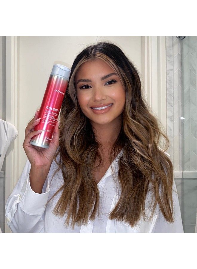 JOICO شامبو مضاد للتلاشي ملون | للشعر المعالج بالألوان | يحافظ على لون الشعر وحيويته | يعزز اللمعان ويقلل من التكسر | خالي من الكبريتات | مع زيت الكاميليا ومستخلص الرمان | 10.1 أونصة سائلة - Image 5