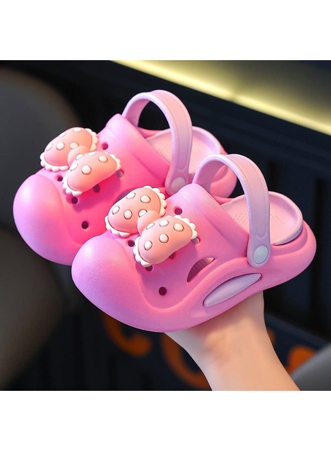 Girls' Princess Bow Dotted Shoes - New Summer Collection 2025