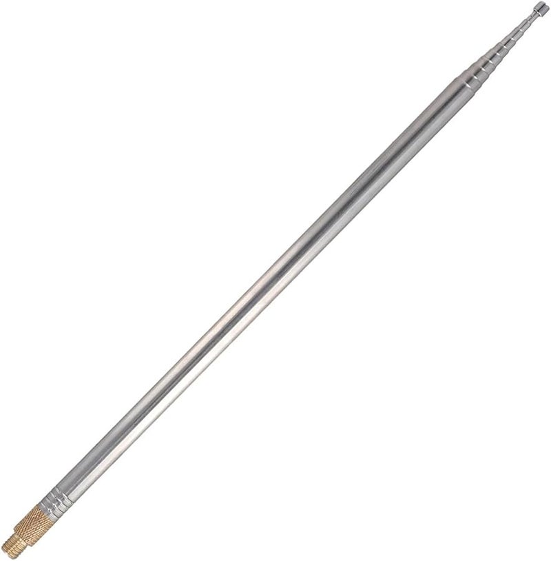 2 5M 304 Stainless Steel Telescopic Whip Antenna 10 Sections For Portable Shortwave Radios - Image 1
