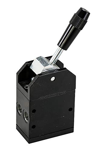 Fulgem Products Pneumatic Mechanical Toggle Style Air Valves for actuated valves, No Detent, Manual switch, 1/8" (F) NPT Port, 0-13 bar, 0-188.5psi - Image 2