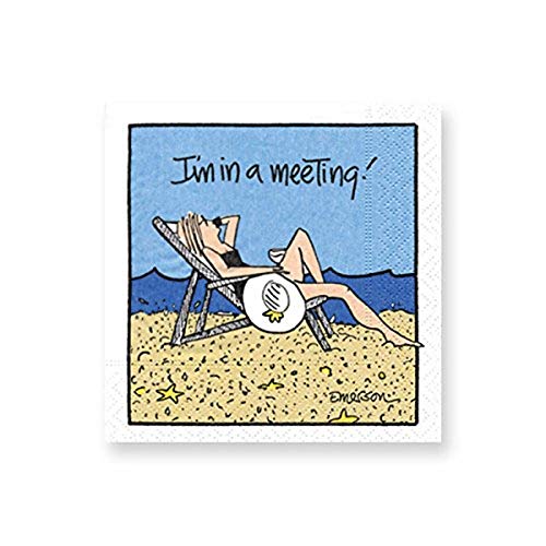 Design Design Meeting Cocktail Napkins, 5", Multicolor - Image 1