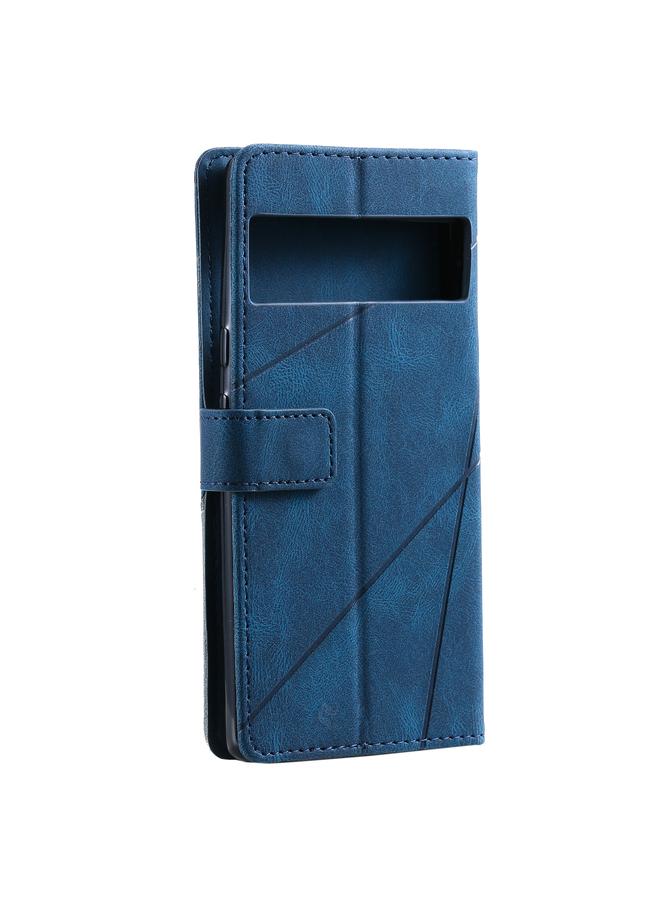 S-TOP Case For Google Pixel 6 Pro Skin Feel Splicing Leather Phone Case - Image 3