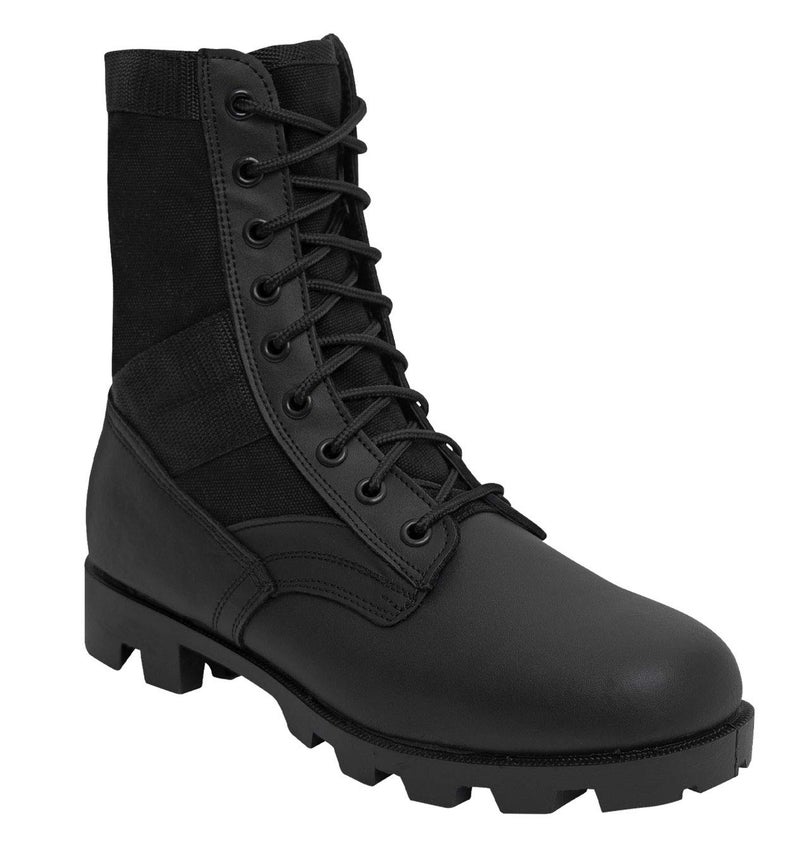 Rothco 8'' GI Type Jungle Boot, Black, 13 - Image 1