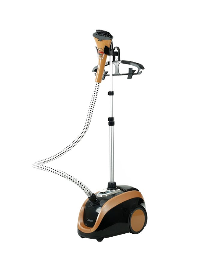 كليكون جهاز كي بالبخار محمول باليد للملابس 1630 W CK4009 أسود/ بني - Image 1
