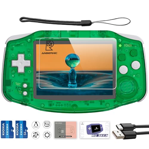 Aivuidbs RG34XX Retro Handheld Game Console 34 Inch IPS Screen 64GB Storage 5532 PreInstalled Games WiFi HDMI - Image 1