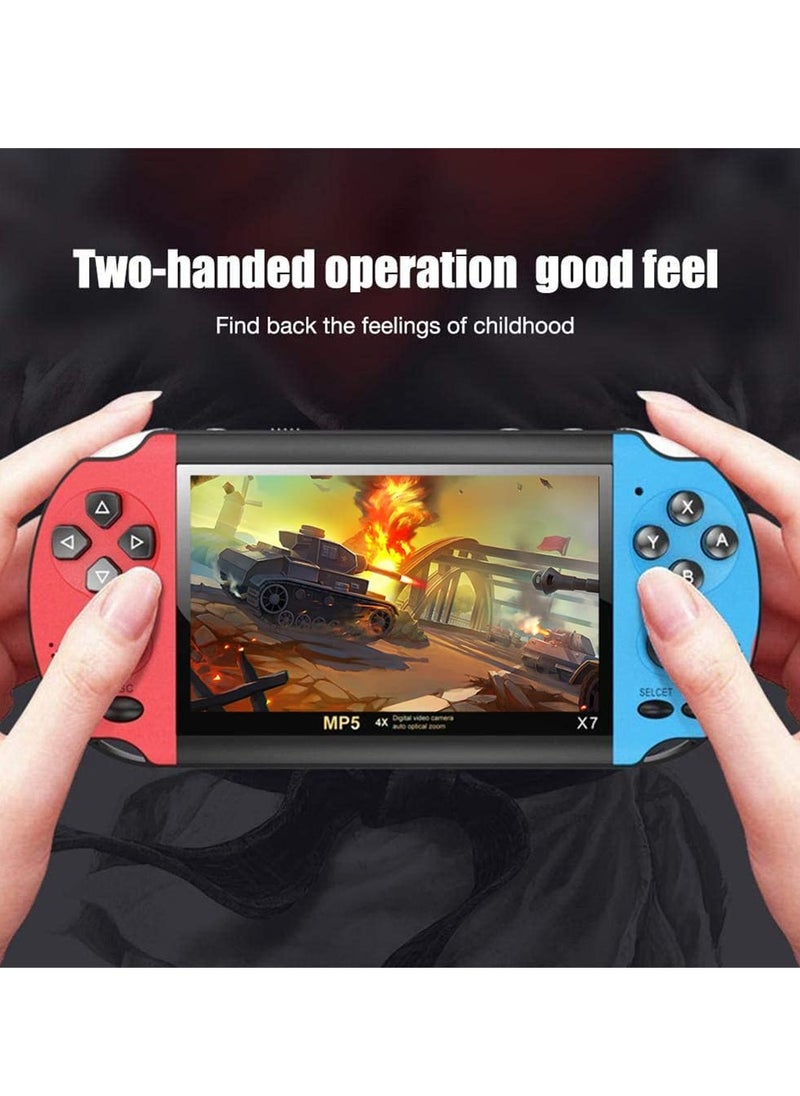KASTWAVE - Handheld Game Console, Retro Game Console Built-in 10000+ Classic Games, 4.1-inch TFT LCD Screen, 10 Emulators, MP3/MP4/Ebook - TV OUT - Portable Game Player - Image 1