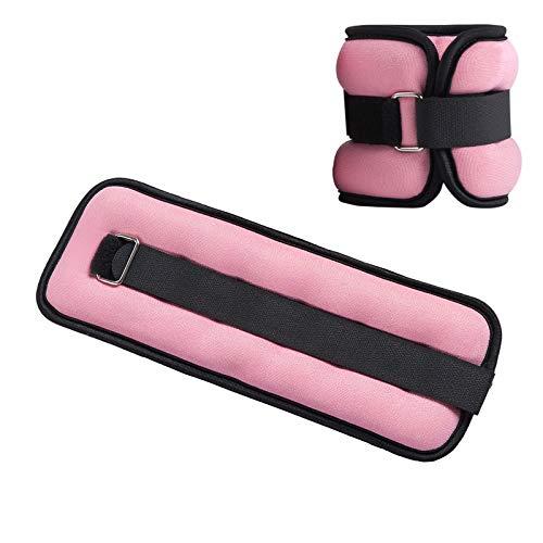 Vaupan Ankle/Wrist Weights, Small Leg Arm Hand Cuff Weights for Women Kids, Exercise Equipment with Adjustable Straps for Fitness Gym Dancing Walking Jogging Gymnastics Aerobics (1 Pair) - Image 3