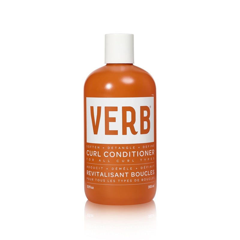 VERB Curl Conditioner, 12 fl oz - Soften, Define + Hydrate - Frizz Control + Curl Retention - Vegan, No Parabens or Harmful Sulfates - Image 1