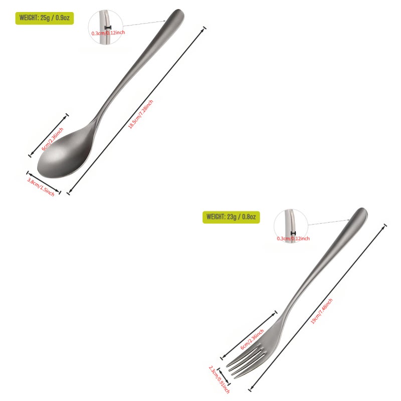 HWZBBEN Titanium Chopsticks Lightweight Corrosion-Resistant Camping Cutlery - Pure Titanium for No Odor or Taste - Easy Clean for Outdoor Home School Use - Image 4