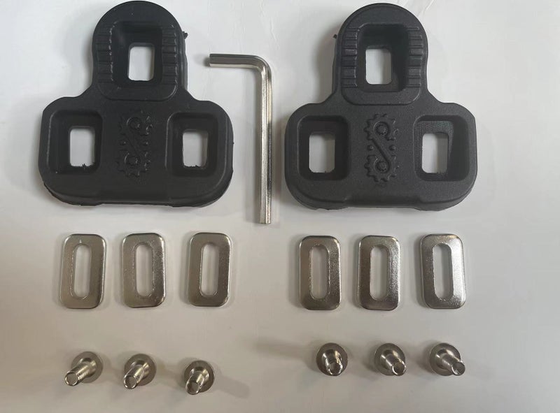 Generic Mountain Bike Shoes SPD Compatible Cleat Set Road Latch-KEO