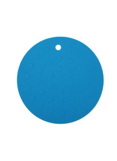 AL SANIDI Silicone Hot pot holder, Blue, Size 17 Cm  - Image 1
