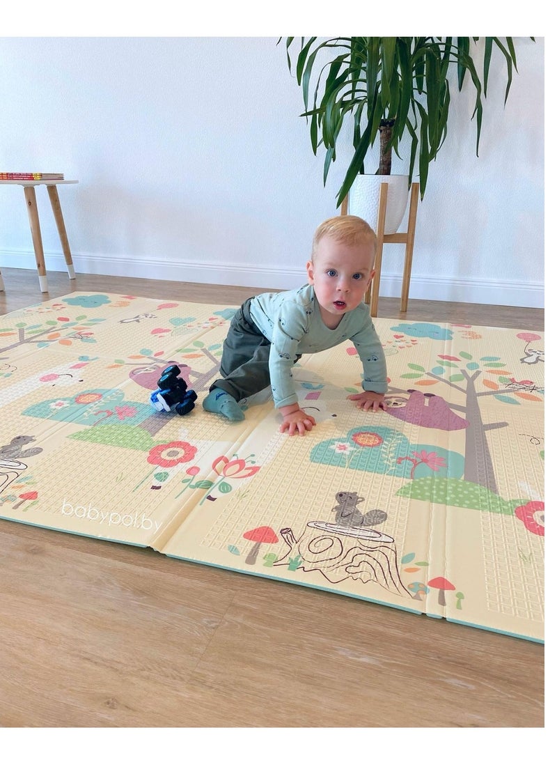 Hi homey Baby Play Mat,200x180 cm Play Mat for Baby,Foldable Kids Play Mat, Foam Play Mat,Infant Play Mat,Waterproof Crawling Mat - Image 5