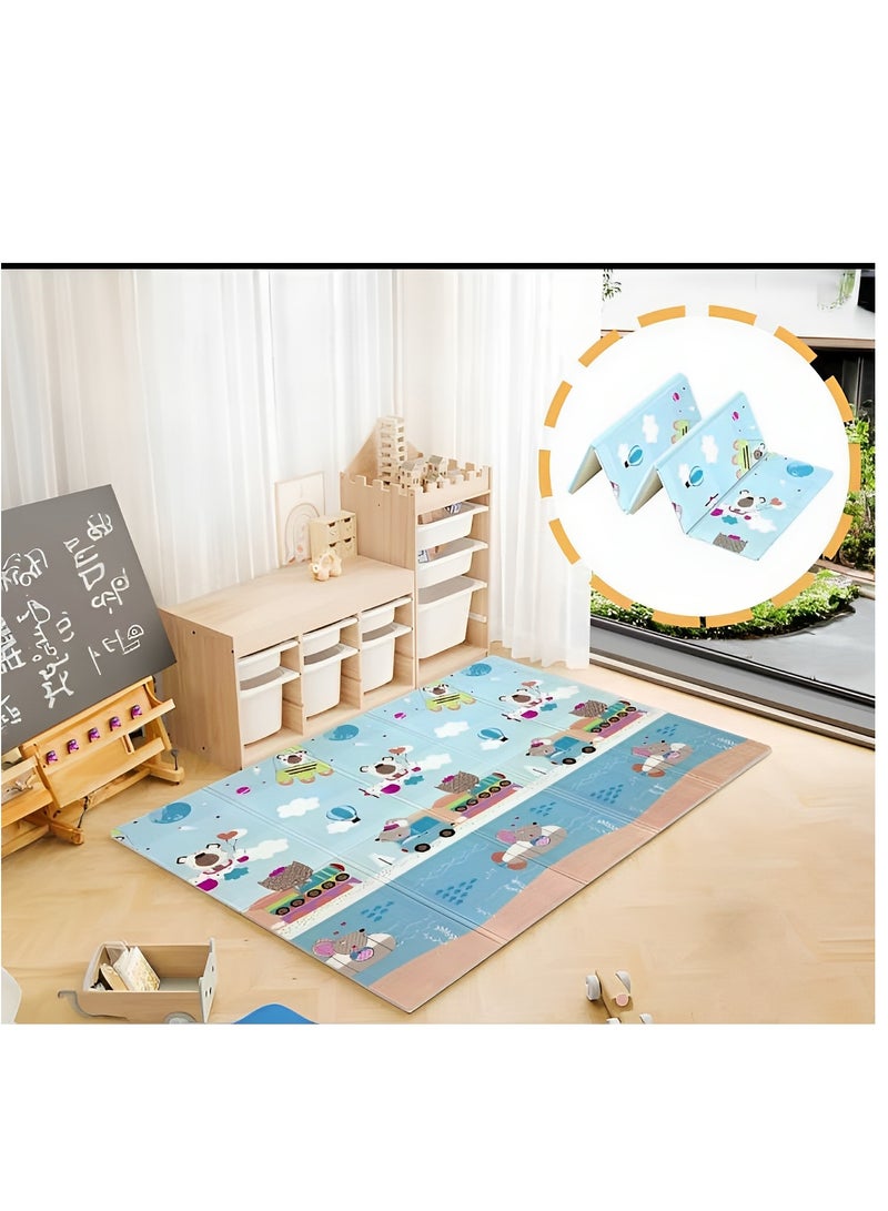 Hi homey Baby Play Mat,200x180 cm Play Mat for Baby,Foldable Kids Play Mat, Foam Play Mat,Infant Play Mat,Waterproof Crawling Mat - Image 3