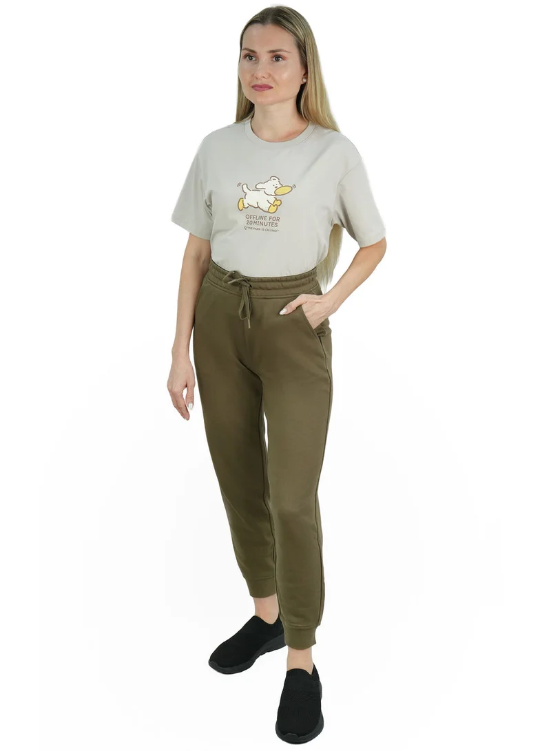 GIORDANO Women's High Waist Joggers