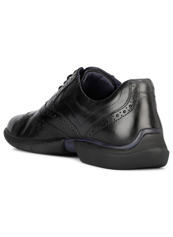 هاش بابيز - حذاء Hush Puppies رجالي برباط من Savile Row Oxford باللون الأسود - Image 1