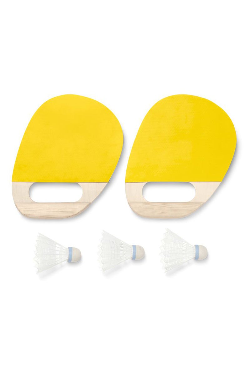 Tchibo Padminton Set, Yellow/Cream - Image 2