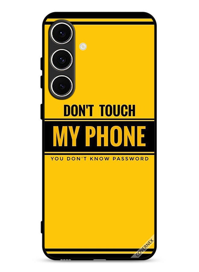 Covernex Samsung Galaxy A56 5G Protective Case Cover Don't Touch My Phone You Don't Know Password - Image 1