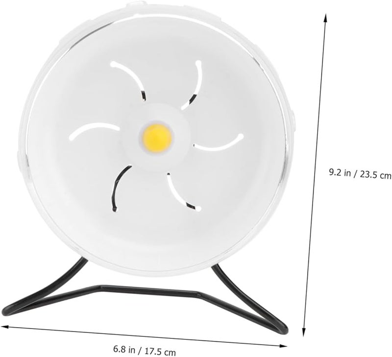 Small Pet Exercise Wheel Quiet Hamster Running Toy Mute Design For Night Play - Image 3